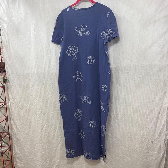 Vintage Casual Corner Printed Maxi Dress - Picture 3 of 5